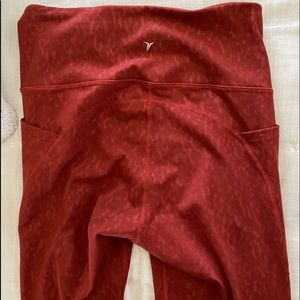 Burnt Orange/red leggings